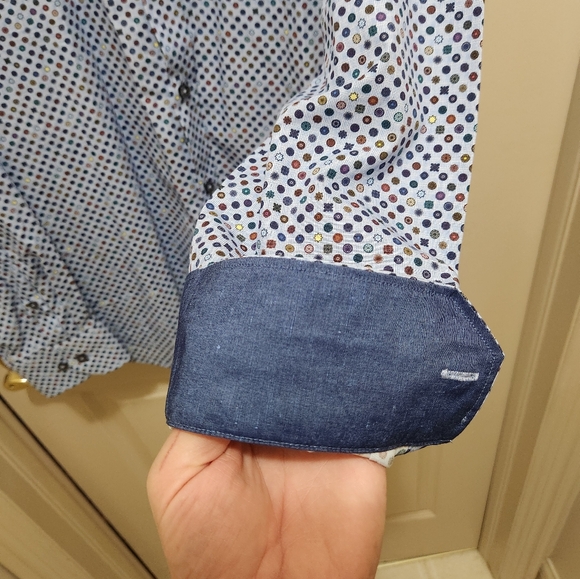 Bugatchi, Men's beautiful casual button down - Picture 8 of 10